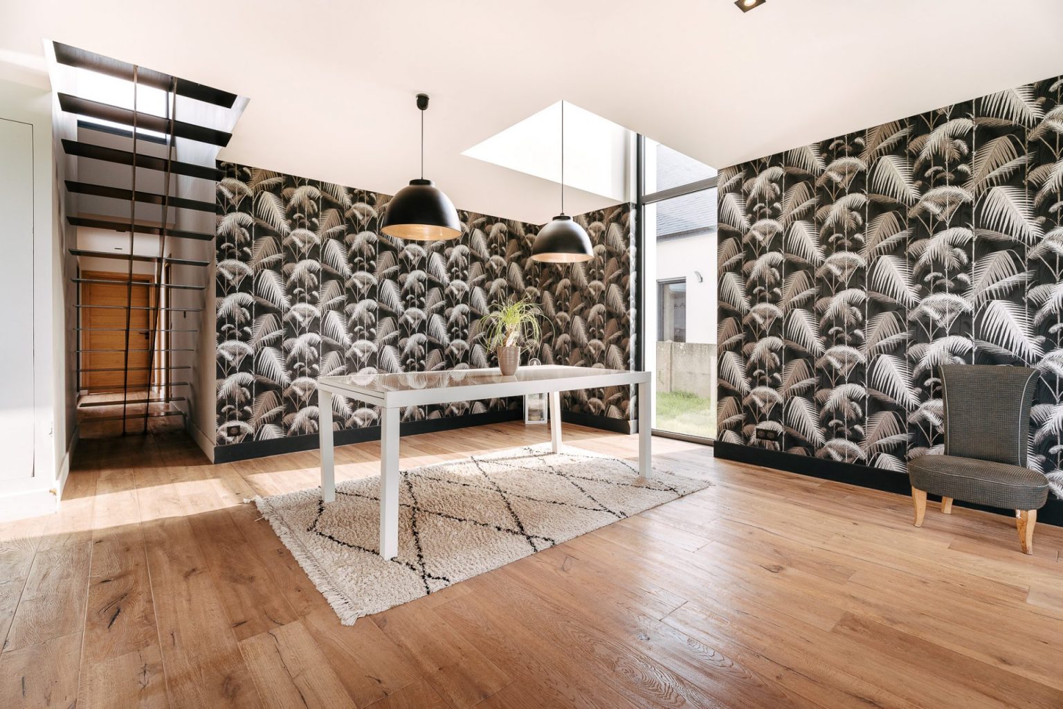 Photographie immobilière Vannes, photo de la salle à mager